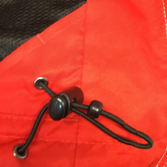 🇨🇦Kobe track jacket mesh lined red white striped full zip activewear sport - Picture 9 of 16